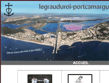 Tablet Screenshot of legrauduroi-portcamargue.com